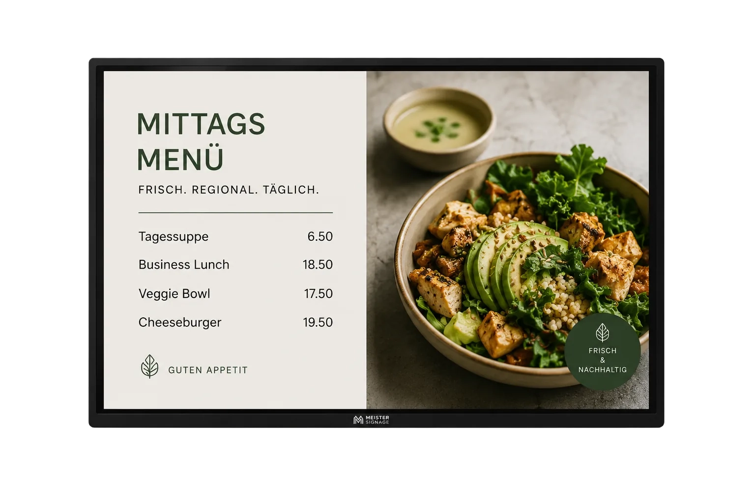 Digital Signage in der Gastronomie: Warum Menüboards 2026 Standard werden
